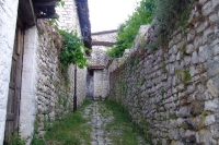 Street in the castle of Berat