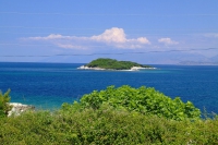 Ksamil islands in Ionian Sea