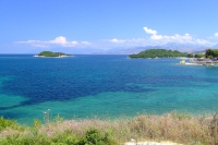 Ksamil islands in Ionian Sea, Albania