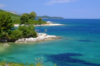 Ionian Sea in south of Albania