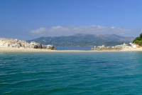Ksamil Islands and Corfu island
