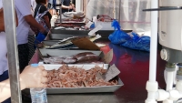 Fish market in Marsaxlokk, Malta