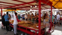 Market in port Marsaxlokk, Malta