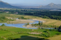 Drin river near Shkodër