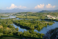 Drin river near Shkodër
